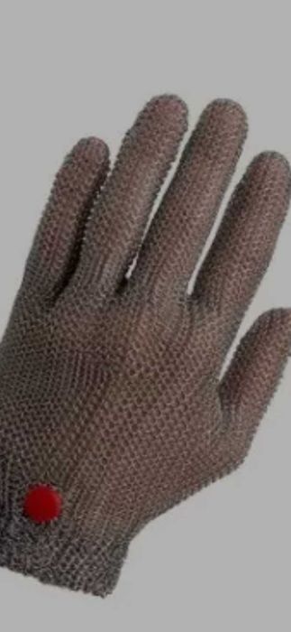 Luva malha de aço ideal para desmancha cortar