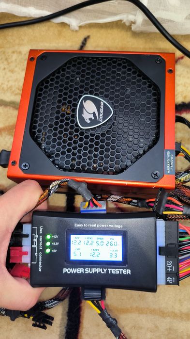 Cougar CMX 700W Напівмодульний блок  Рідна пломба  гарний стан Ультимативний rtx gtx gt gaming oc rx