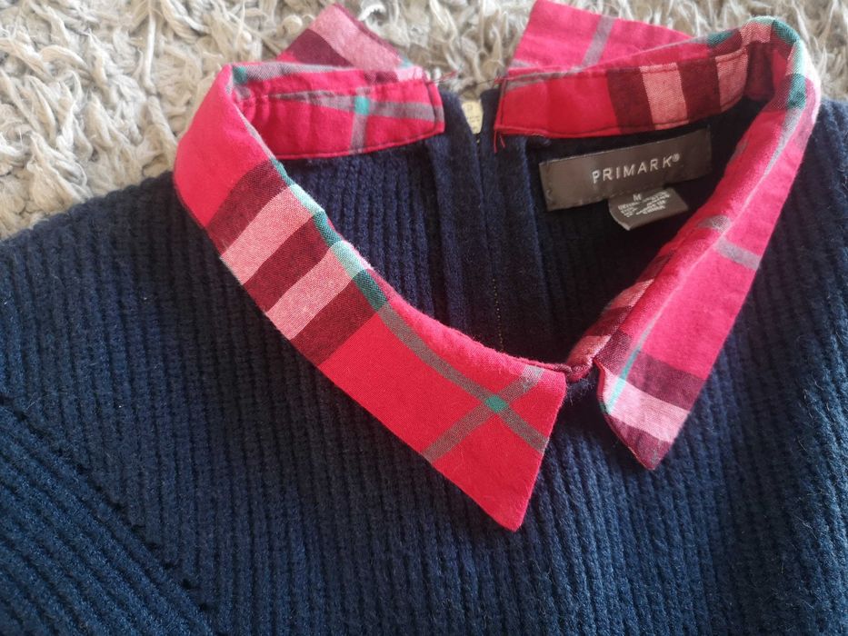 Granatowy sweter Primark M