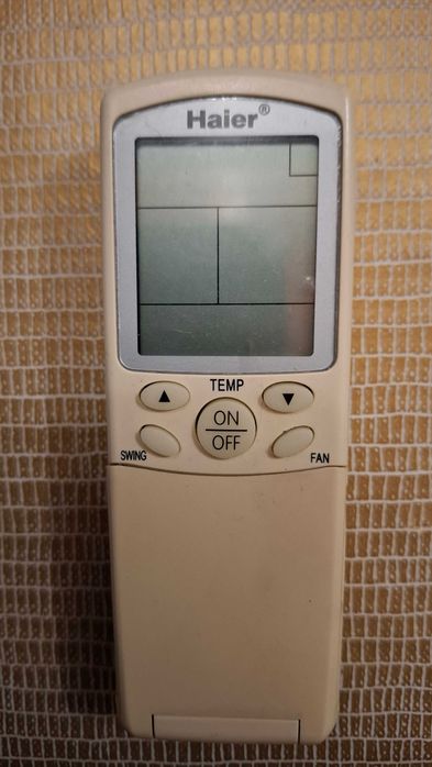 Comando para AC Haier YR-H71