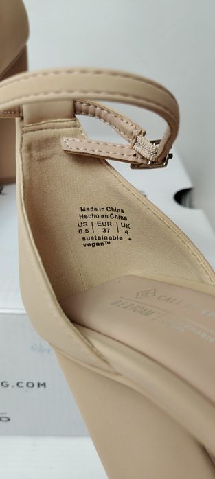 NOWE buty sandały na obcasie damskie Call IT spring roz 37 wkład 23 cm