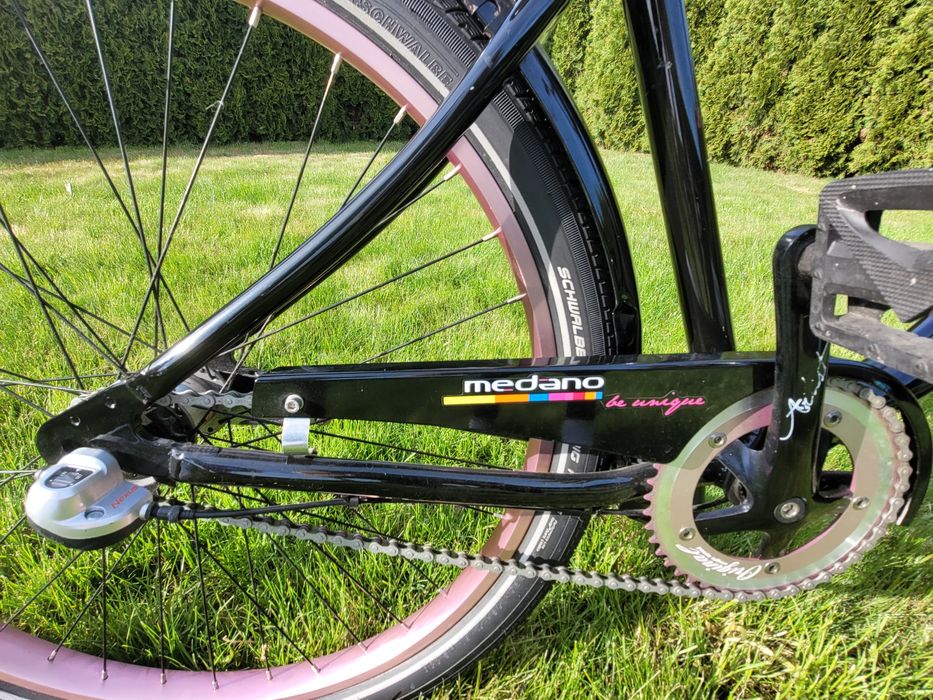 Rower miejski Medano Artist Purple