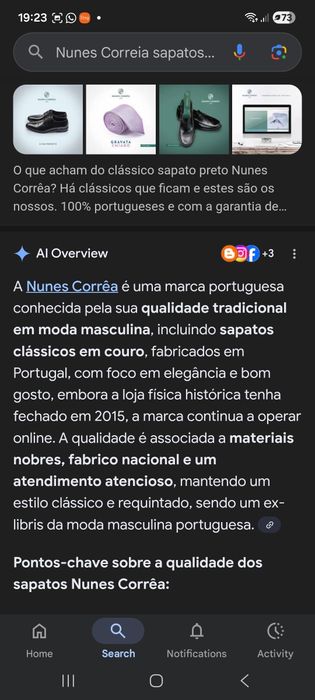 Sapatos Senhor de Couro Genuíno