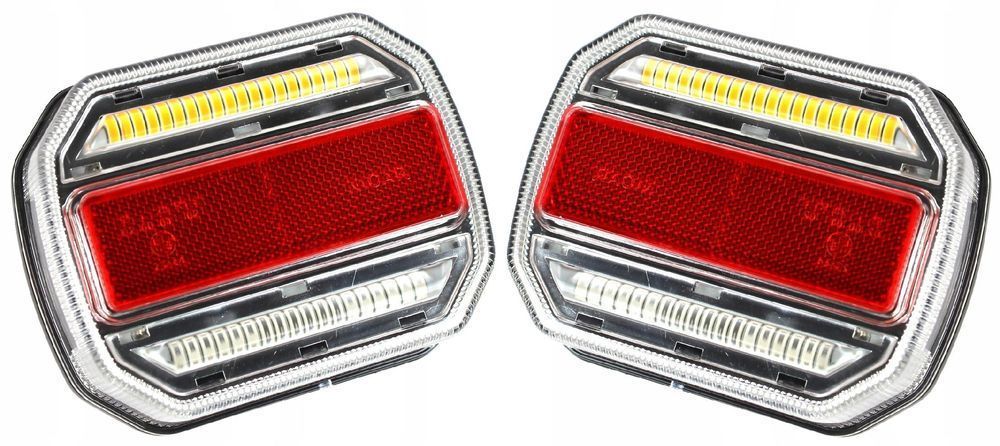 Lampa Tylna Zespolona Led Dynamiczny Kierunek Para