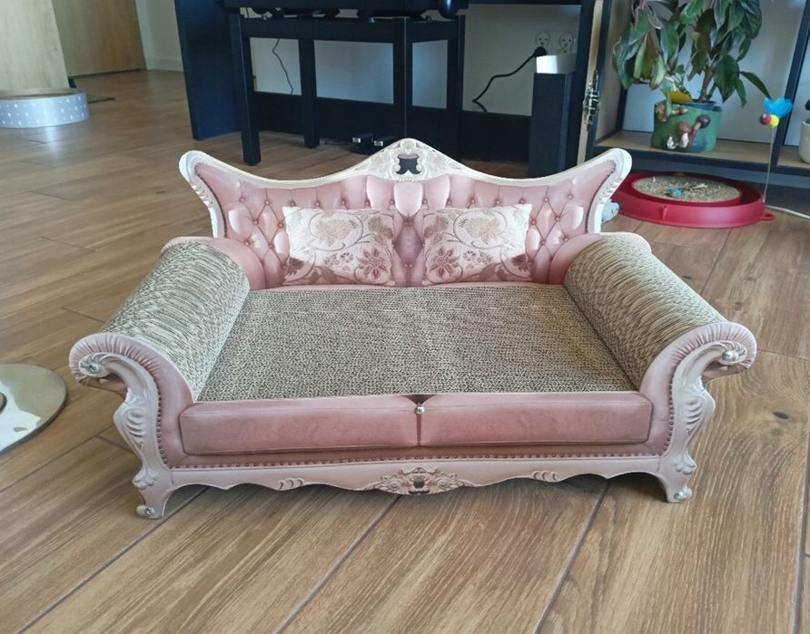 Duży drapak sofa dla kota legowisko tekturowe XL