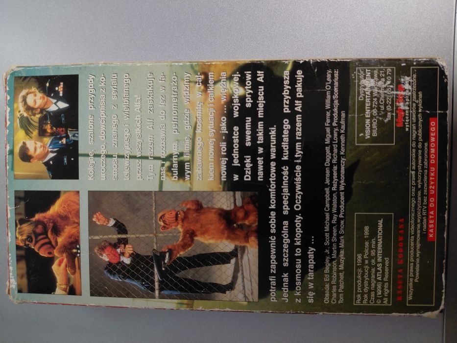 Alf vhs kaseta .
