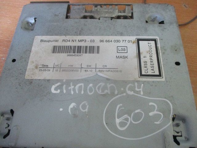 Rádio / auto-rádio CITROËN C4 I (LC_)