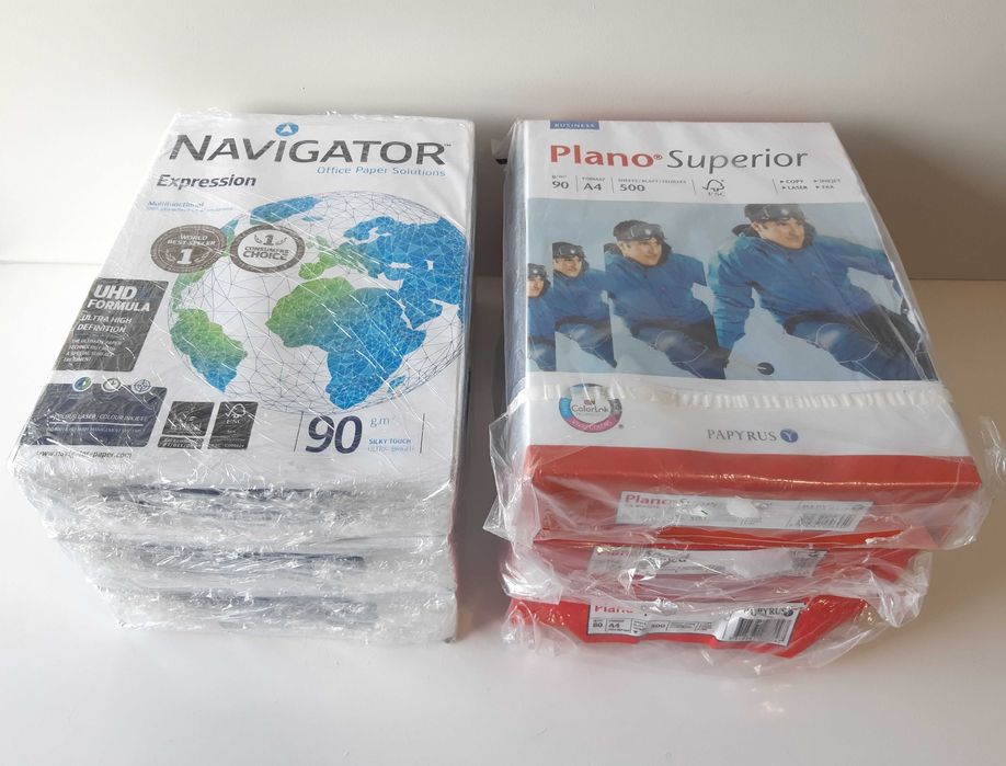 Papier ksero A4 do drukarki Ryza 500 kartek 80g 90g Jakość premium