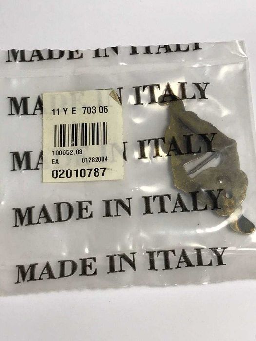 Антична італійська фурнітура для замкової щілини 1970-x 4шт.