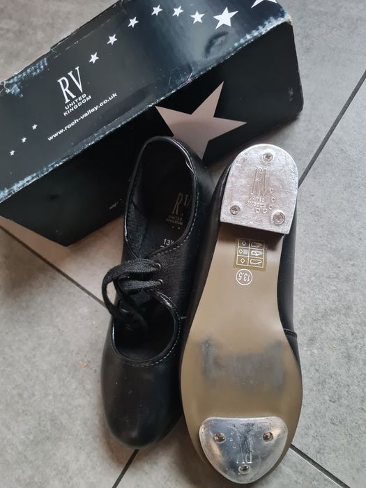 Roch Valley buty do tańca. Niski obcas. Czarne. NOWE. Rozmiar 32,5