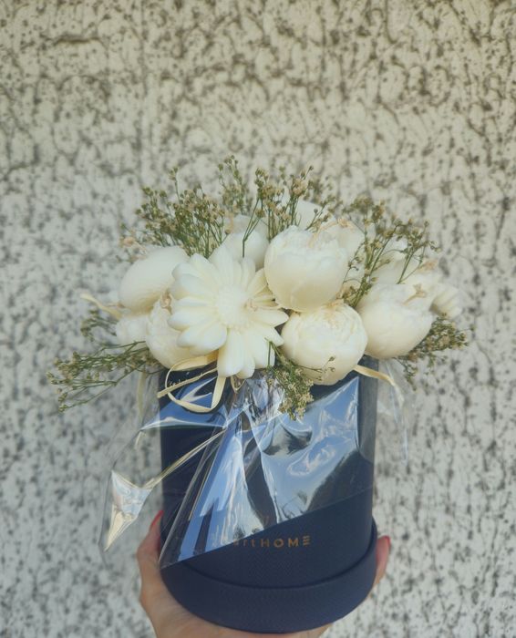 Flower box świece sojowe