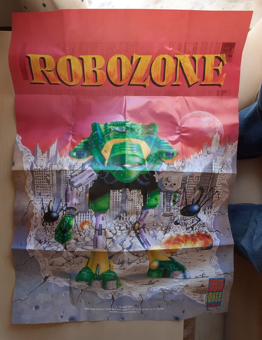 Robozone | Completo Commodore 64 c64 | Caixa + Cassete + Manual de Instruções
