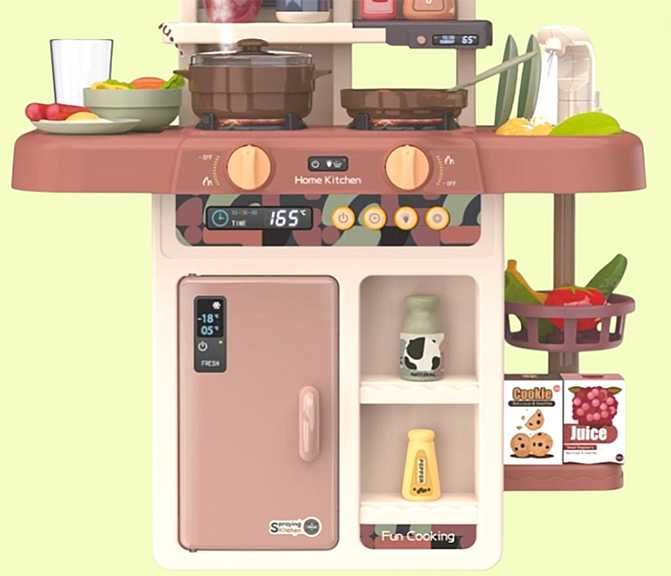 Дитяча інтеракливна кухня  889-222, 42 предмети