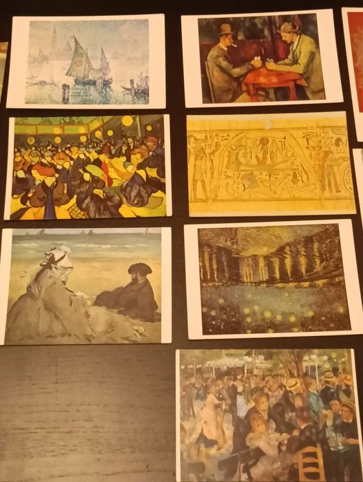 Belo lote de 19 postais