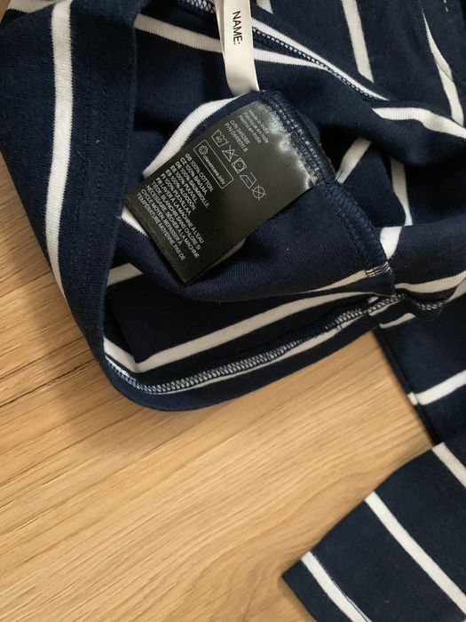 Bluzka sweterek H&M rozmiar 86 w paski