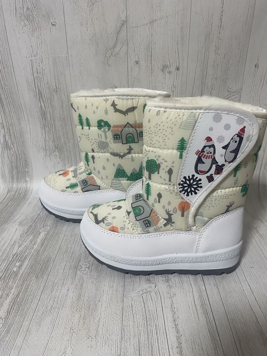 Зимние сапожки дутики детские 28 размер