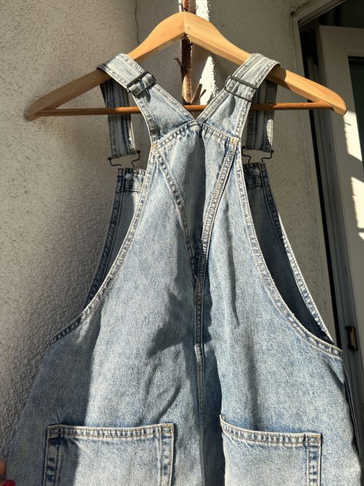 Ogrodniczki H&M-ekstra-34 rozm./długie- dżinsowe- okazja!