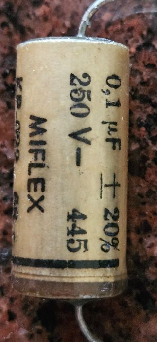 Kondensator MIFLEX KP022 radia wzmacniacze lampowe audio agd  KP-629