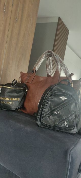 Zestaw nowe torebki i plecak