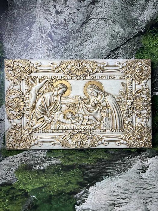 Подарочные деревянные иконы и картины на религиозную тему