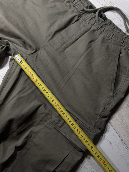 Штани Pull & Bear карго military тактичні штани хакі джогери трекінгові штани y2k