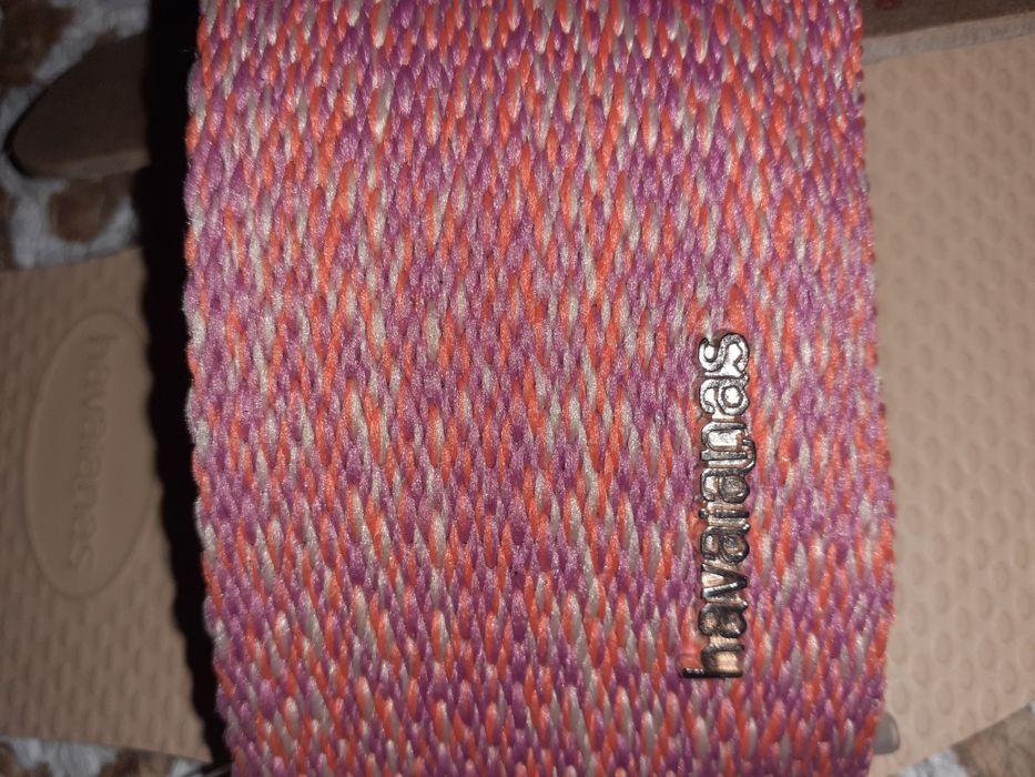 NOVO! Chinelos rosa Havaianas. Tamanho 37