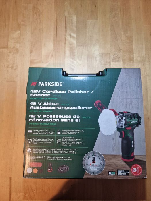 Máquina de polir / Polidora ParkSide 12V