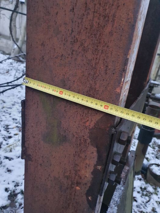 Стійка посилена металева 2.30 × 71×22