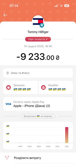 Зимова куртка Tommy Hilfiger