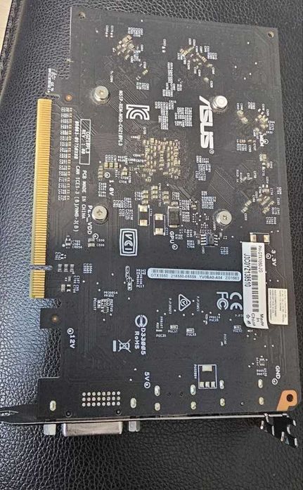 Placa Gráfica ASUS GeForce GTX 1050 Phoenix (NVIDIA - 2 GB DDR5)