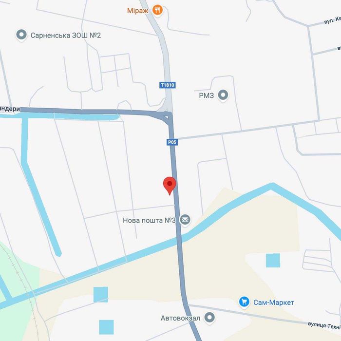 Оренда ФАСАДНОГО комерційного приміщення 121,5 м.кв. м. САРНИ ЦЕНТР