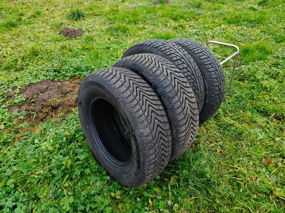 4x Opony zimowe używane jeden sezon