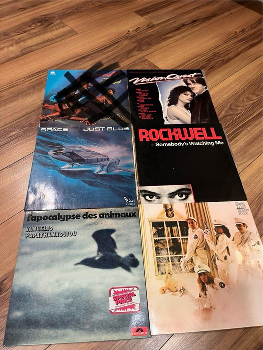 Discos vinil antigos em bom estado