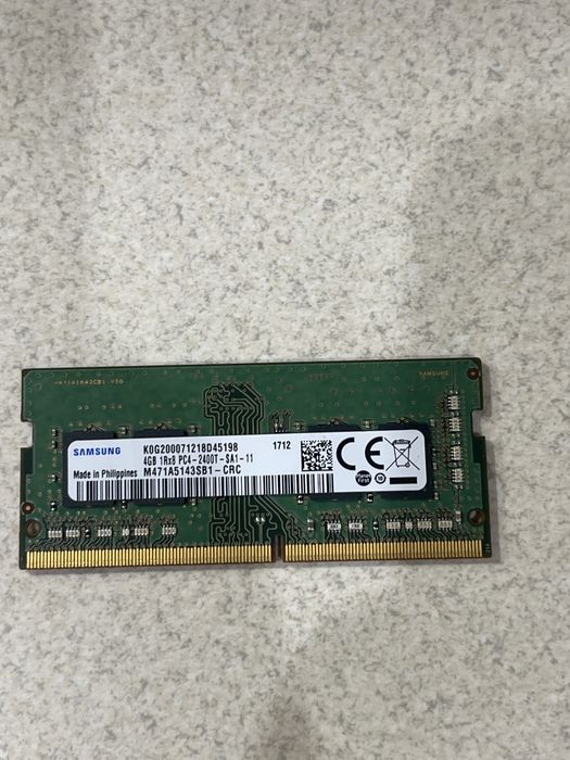 Samsung 4GB DDR4 SO-DIMM 2400MHz