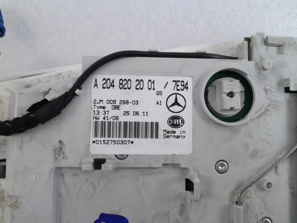 Plafonier frente MERCEDES-BENZ Classe C (W204)