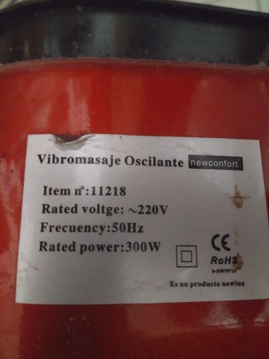 Newcofort Oscillating Vibromassage Machine423158736655503361