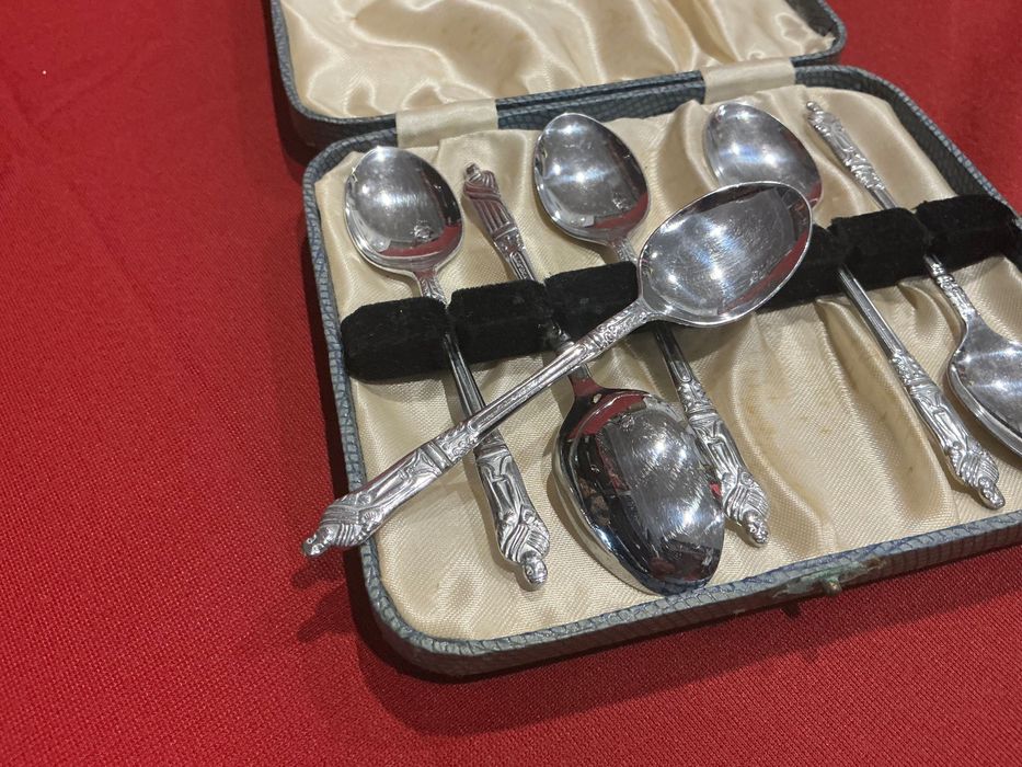 Conjunto seis colheres de chá casquinha 12 cm anúncios abaixo