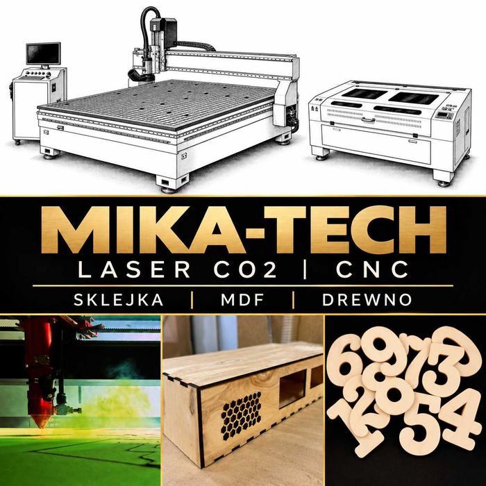 Usługi laser CO2 | cięcie laserem | sklejka, MDF | wycinanie laserowe w drewnie |