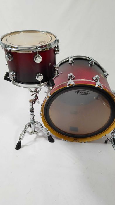 DW Collectors Satin Cherry Black Fade kolekcjonerski -22,12,14,16"