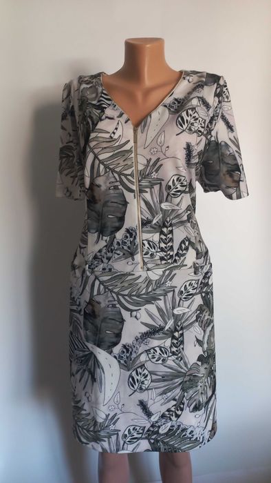 сукня на блискавці міді нова 50 52 розмір нова