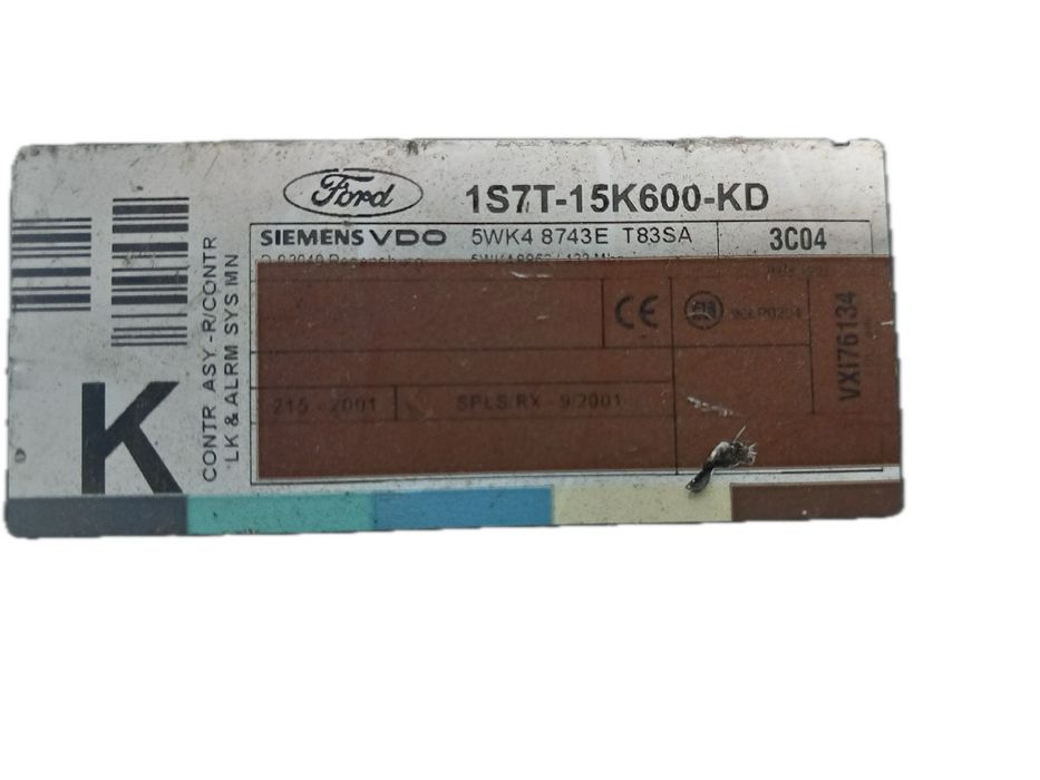 Módulo genérico FORD Mondeo III (B5Y)