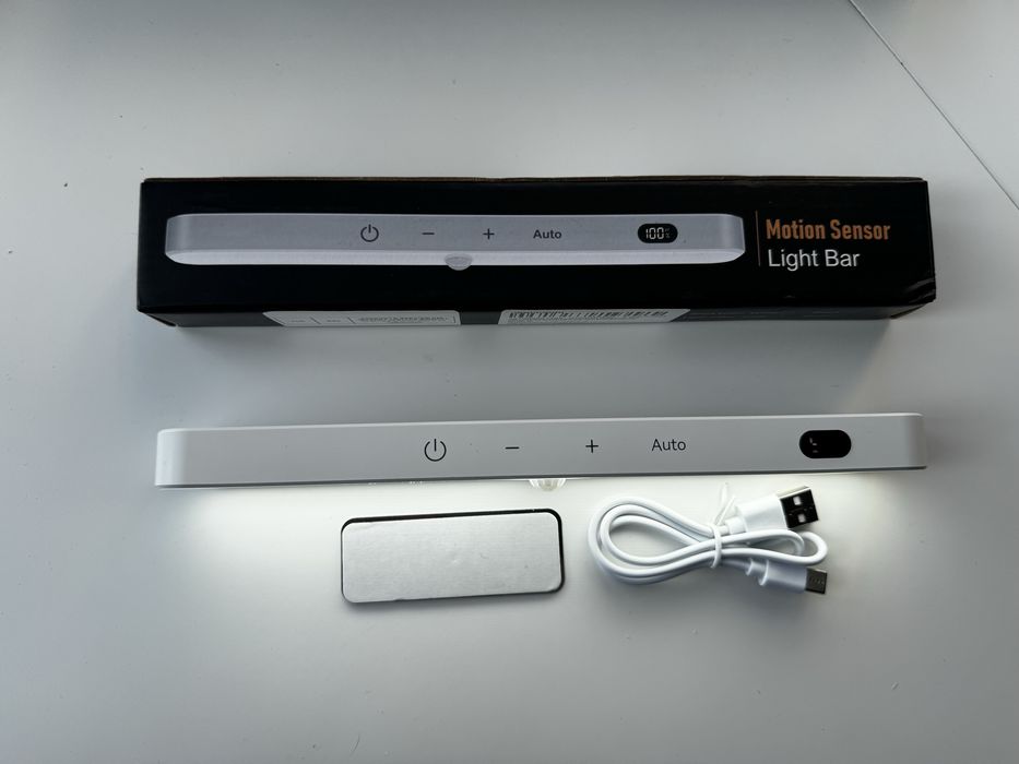 LED лампа з датчиком руху (USB, бездротова)