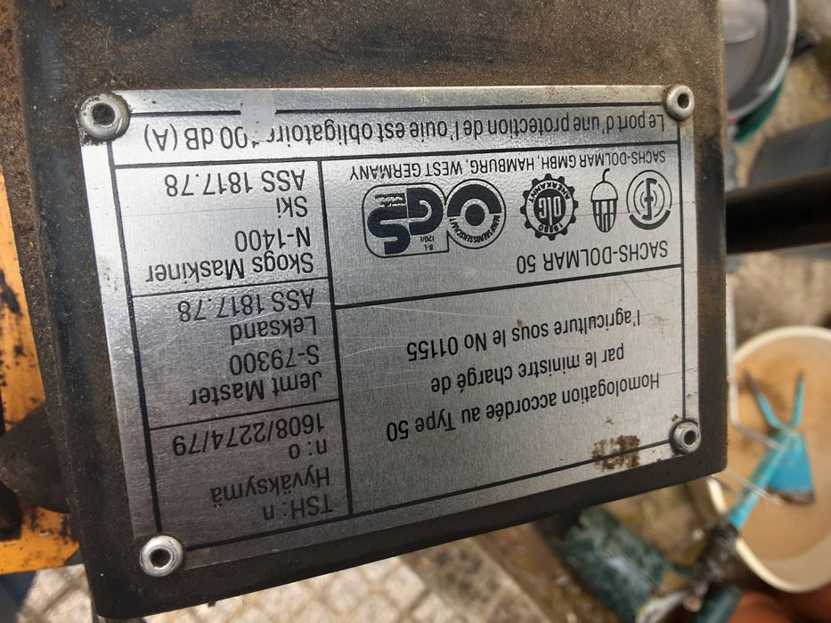 Vende motossera dolmare