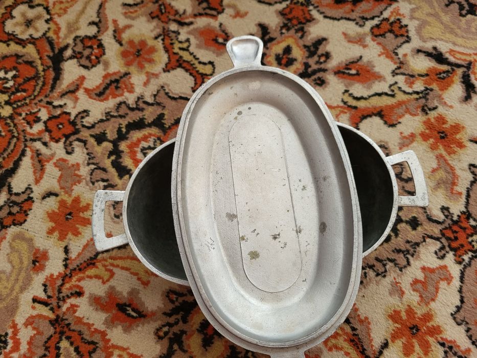 Гусятниця , качениця, 2л, CPCP,  з кришкою, литий алюміній