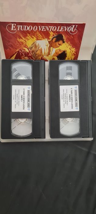 VHS - E tudo o vento levou.