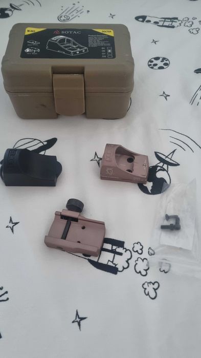 Mira para arma de airsoft
