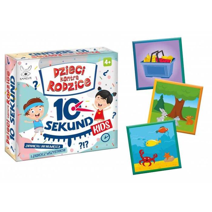 Dzieci kontra rodzice 10 SEKUND KIDS KANGUR