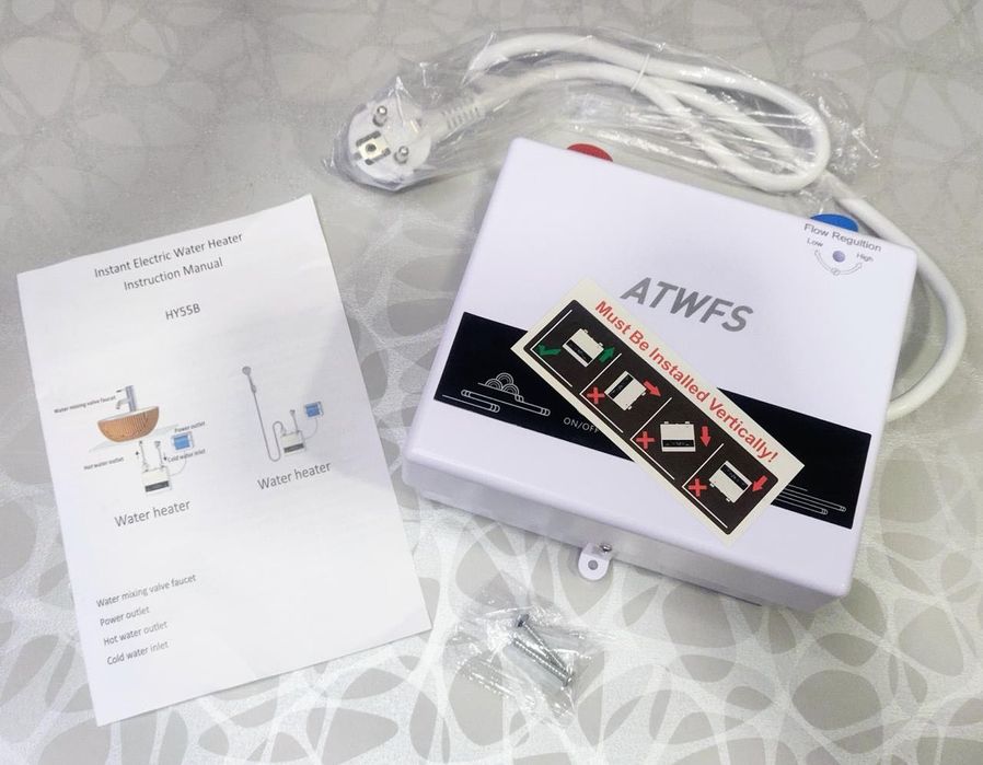 ATWFS Якісний миттєвий індукційний безбаковий водонагрівач 4600Вт 220В