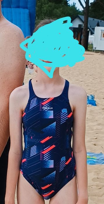 Kostium kąpielowy dziewczęcy Decathlon 149 -159