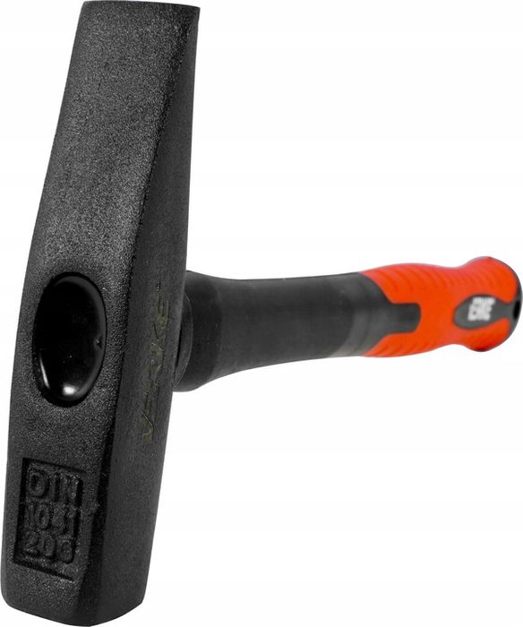 Młotek Ślusarski Stalowy Włókno Szklane Fiberglass 1000g 1 Kg Odporny